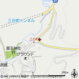 長野県大町市大町三日町8168-9周辺の地図
