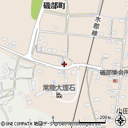 茨城県常陸太田市磯部町482周辺の地図