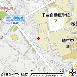 長野県千曲市桜堂12周辺の地図