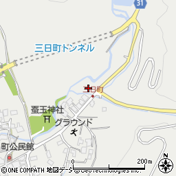 長野県大町市大町三日町8169周辺の地図