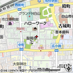 日経新聞大本販売店周辺の地図