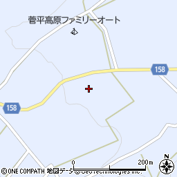 長野県上田市菅平高原1223-3607周辺の地図