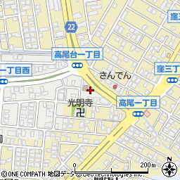 石川県金沢市高尾台1丁目440周辺の地図