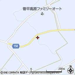 ロッジ松の実周辺の地図