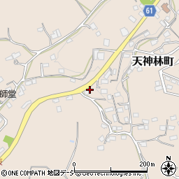 茨城県常陸太田市天神林町2367周辺の地図