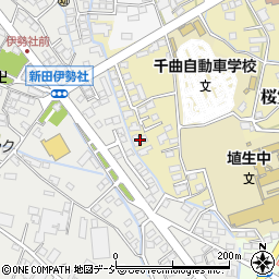 長野県千曲市桜堂13周辺の地図