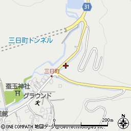 長野県大町市大町三日町8168-4周辺の地図