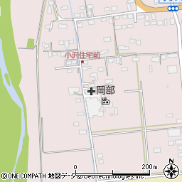 茨城県常陸太田市小沢町2335周辺の地図