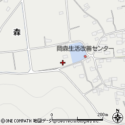 長野県千曲市森1028-2周辺の地図