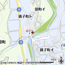 石川県金沢市舘町イ27-2周辺の地図