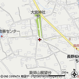 長野県千曲市森1228-2周辺の地図