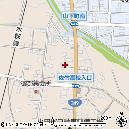 茨城県常陸太田市磯部町614周辺の地図