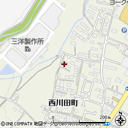 栃木県宇都宮市西川田町750周辺の地図