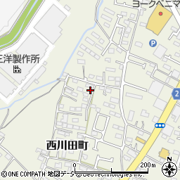 栃木県宇都宮市西川田町742周辺の地図