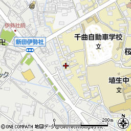 長野県千曲市桜堂14周辺の地図