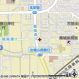 石川県白山市成町374周辺の地図