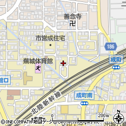 石川県白山市成町638周辺の地図