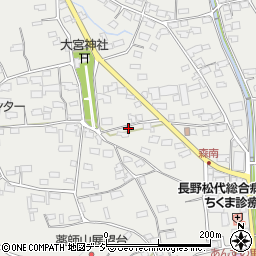 長野県千曲市森1309-1周辺の地図