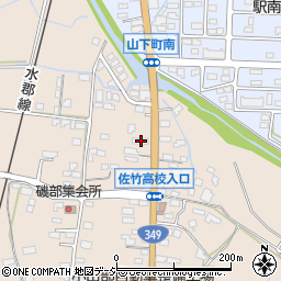 茨城県常陸太田市磯部町613周辺の地図
