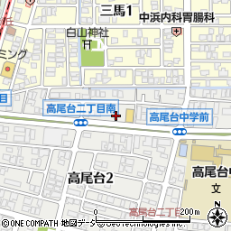 石川県金沢市高尾台2丁目97周辺の地図