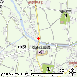 長野県千曲市桑原中区21周辺の地図