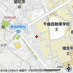 長野県千曲市桜堂43周辺の地図