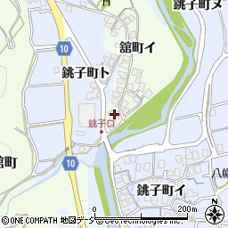 石川県金沢市舘町イ22周辺の地図