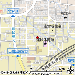 石川県白山市成町430周辺の地図