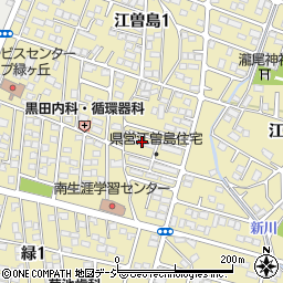 県営江曽島住宅７号棟周辺の地図