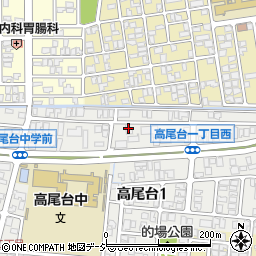 〒921-8155 石川県金沢市高尾台の地図