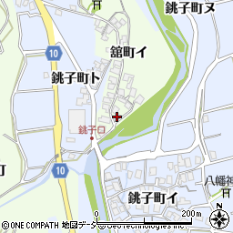 石川県金沢市舘町イ36周辺の地図