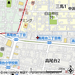 石川県金沢市高尾台2丁目23周辺の地図