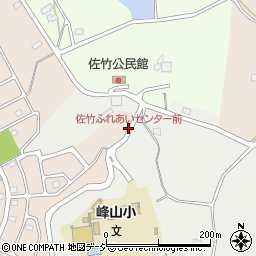 佐竹ふれあいセンター前周辺の地図