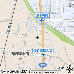 茨城県常陸太田市磯部町612周辺の地図