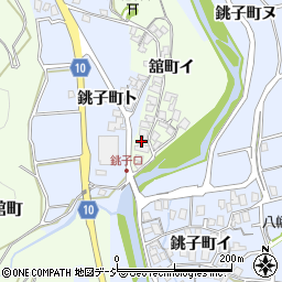 石川県金沢市舘町イ19周辺の地図