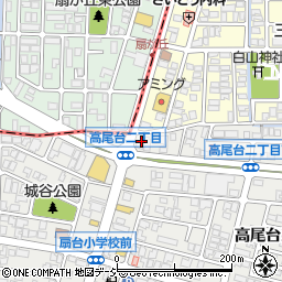 石川県金沢市高尾台2丁目1周辺の地図