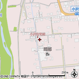 茨城県常陸太田市小沢町2322周辺の地図