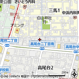 石川県金沢市高尾台2丁目48周辺の地図
