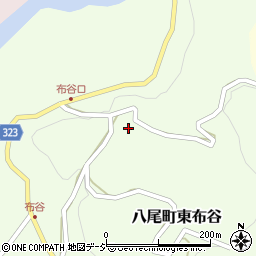 富山県富山市八尾町東布谷456周辺の地図