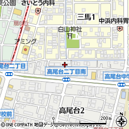 石川県金沢市高尾台2丁目48-2周辺の地図