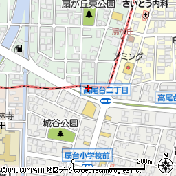 石川県金沢市高尾台4丁目2周辺の地図