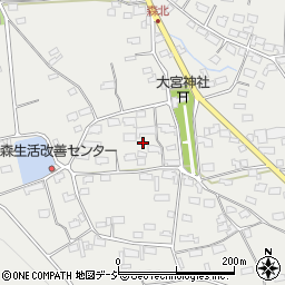 長野県千曲市森1085周辺の地図