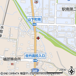 茨城県常陸太田市磯部町690周辺の地図