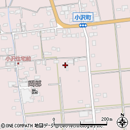 茨城県常陸太田市小沢町2359周辺の地図