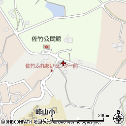 茨城県常陸太田市谷河原町361-1周辺の地図