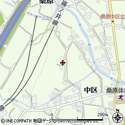 長野県千曲市桑原中区317周辺の地図