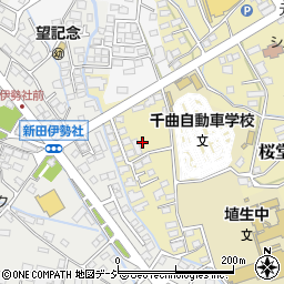 長野県千曲市桜堂68周辺の地図