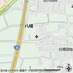 長野県千曲市八幡2232周辺の地図