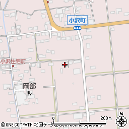 茨城県常陸太田市小沢町2360周辺の地図