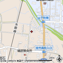 茨城県常陸太田市磯部町608周辺の地図